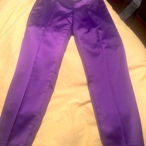 Satin women’s pants, worn once